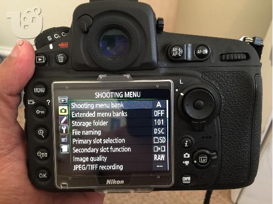 Nikon D810 ψηφιακή φωτογραφική μηχανή SLR σώμα με 24-70mm f / 2.8G φακού + 64GB Κάρτα + Θή...